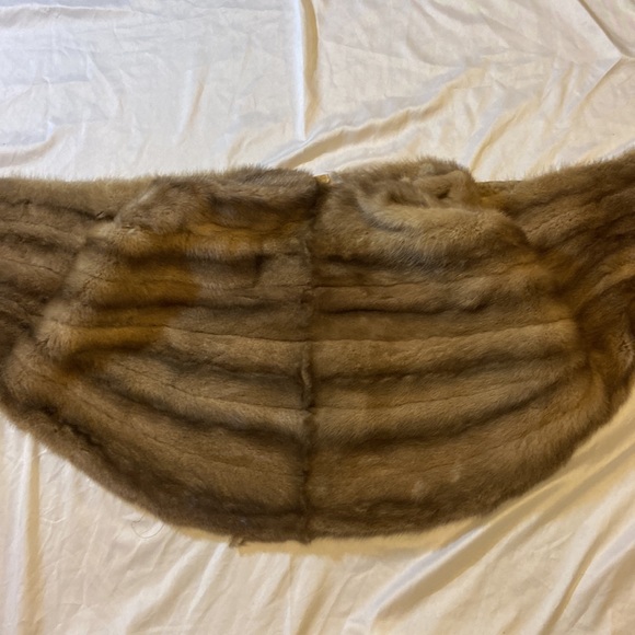 kay anos furs | Jackets & Coats | Vintage Fur Stole Shawl Kay Anos Furs